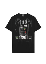 Playera Star Wars Hombre Mujer Negro Disney Original Torso Darth Vader - Fan Army