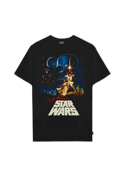 Playera Star Wars Hombre Mujer Negro Disney Original A New Hope