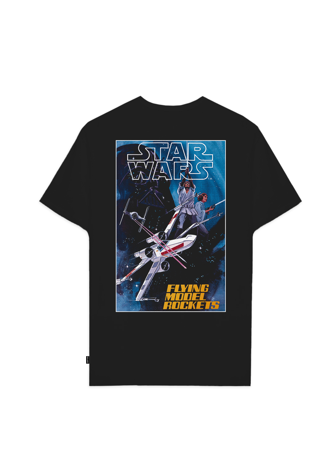 Playera Star Wars Hombre Mujer Negro Disney Original Rebel