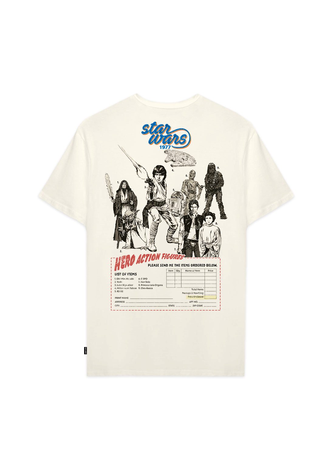 Playera Star Wars Hombre Mujer Arena Disney Original 1977 - Fan Army
