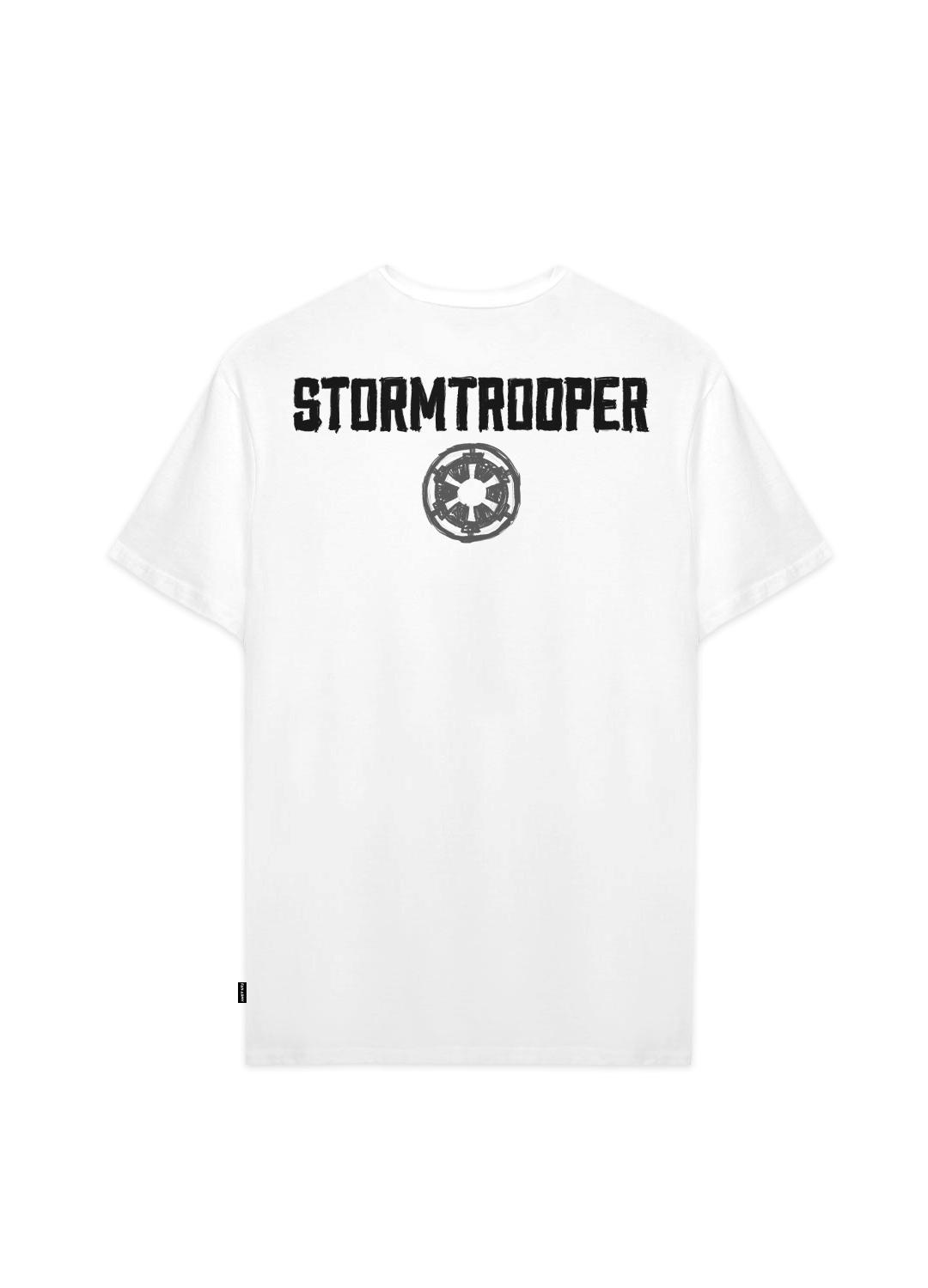 Playera Star Wars Hombre Mujer Blanco Disney Original Torso Storm Trooper - Fan Army