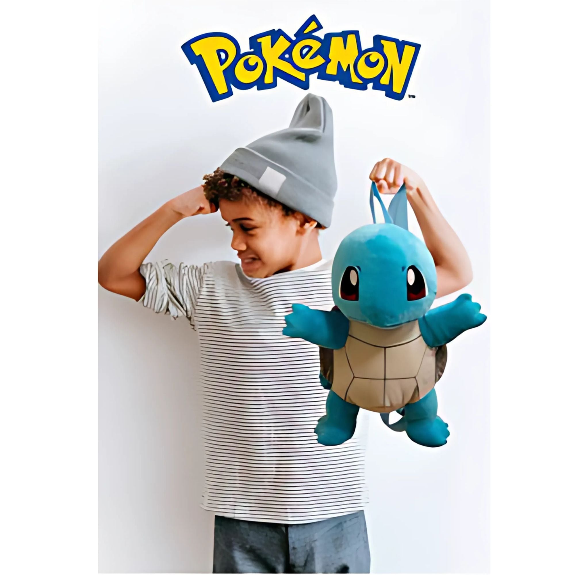 Mochila de Peluche Squirtle Pokémon Niños - Fan Army