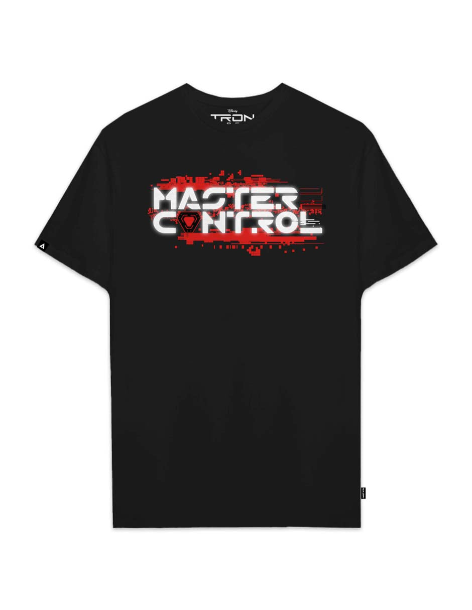 Playera TRON Hombre Mujer Negro Disney Original Master - Fan Army