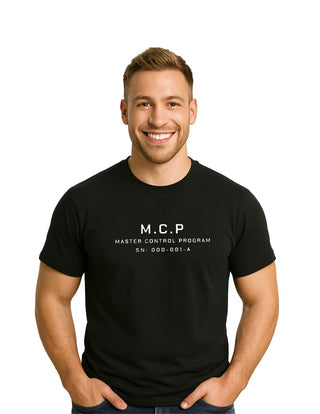 Playera TRON Hombre Mujer Negro Disney Original Dillinger