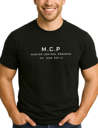 Playera TRON Hombre Mujer Negro Disney Original Dillinger