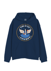 Hoodie Toy Story Hombre Mujer Azul Marino Disney Pixar Original Cosmic Cowboy - Fan Army