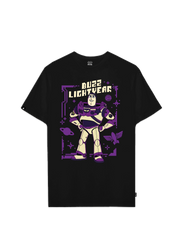 Playera Toy Story Hombre Mujer Negro Disney Pixar Original Buzz Lightyear - Fan Army