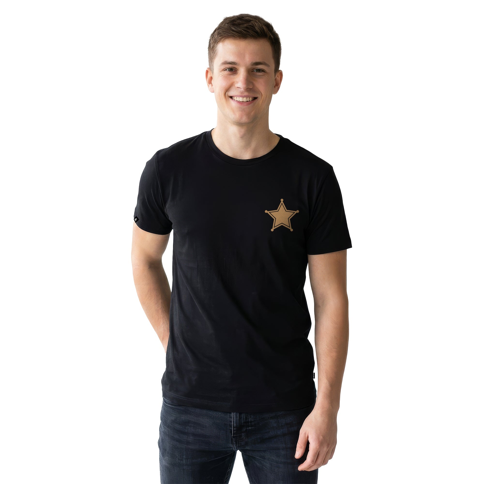 Playera Toy Story Hombre Mujer Negro Disney Pixar Original Best in the West - Fan Army