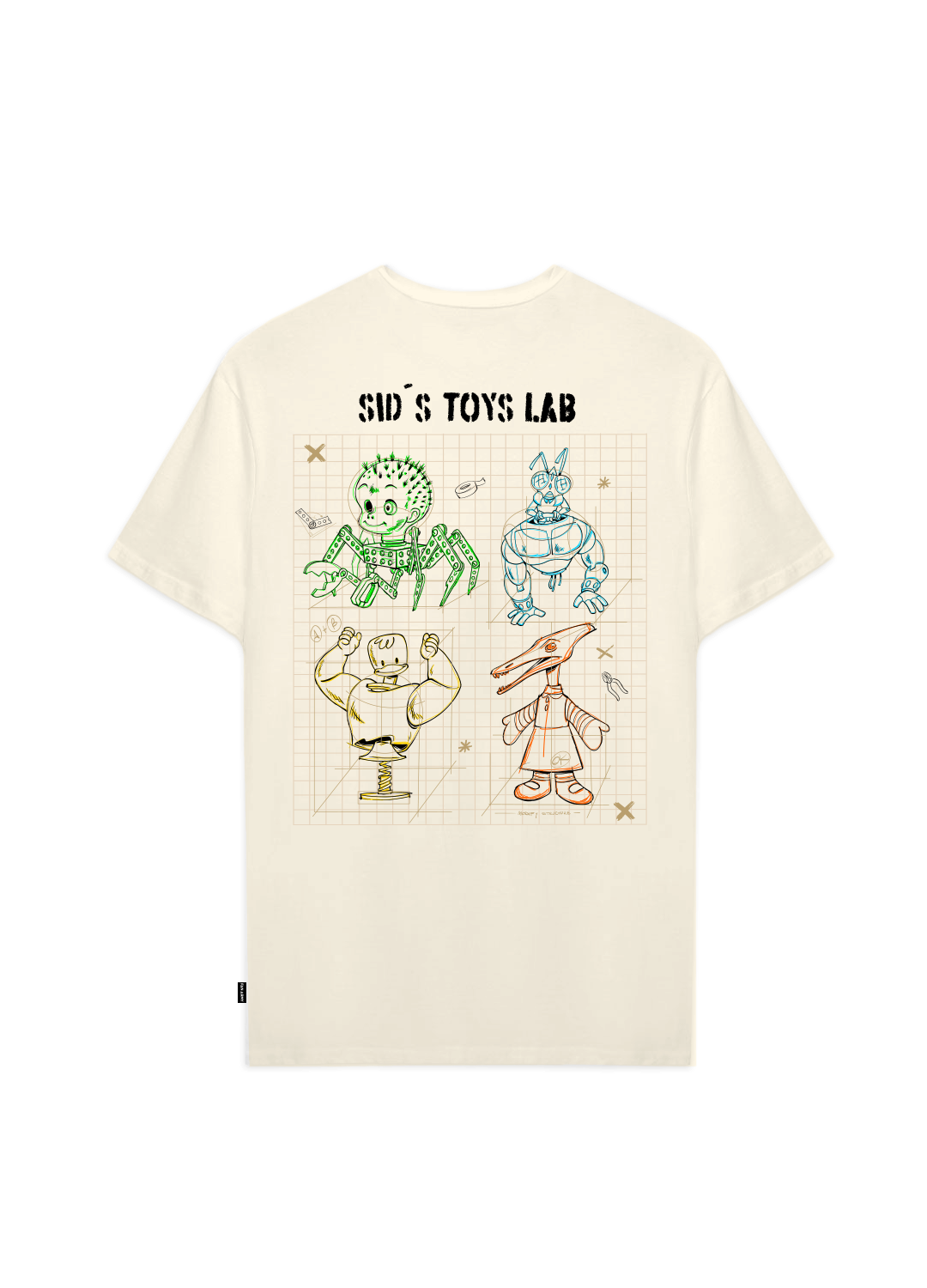 Playera Toy Story Hombre Mujer Arena Disney Pixar Original Toys Lab