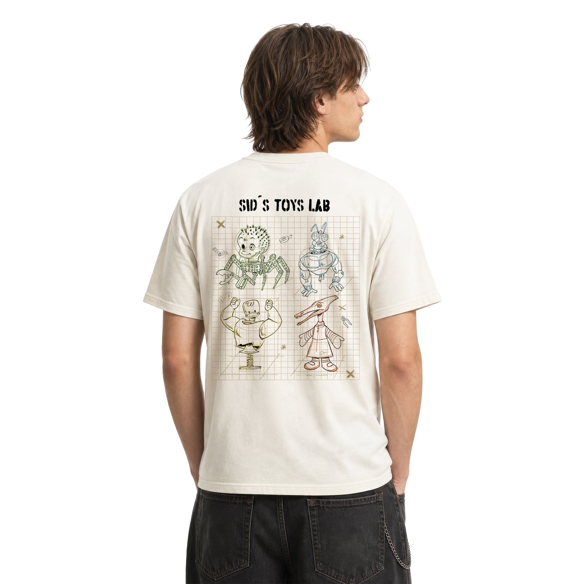 Playera Toy Story Hombre Mujer Arena Disney Pixar Original Toys Lab