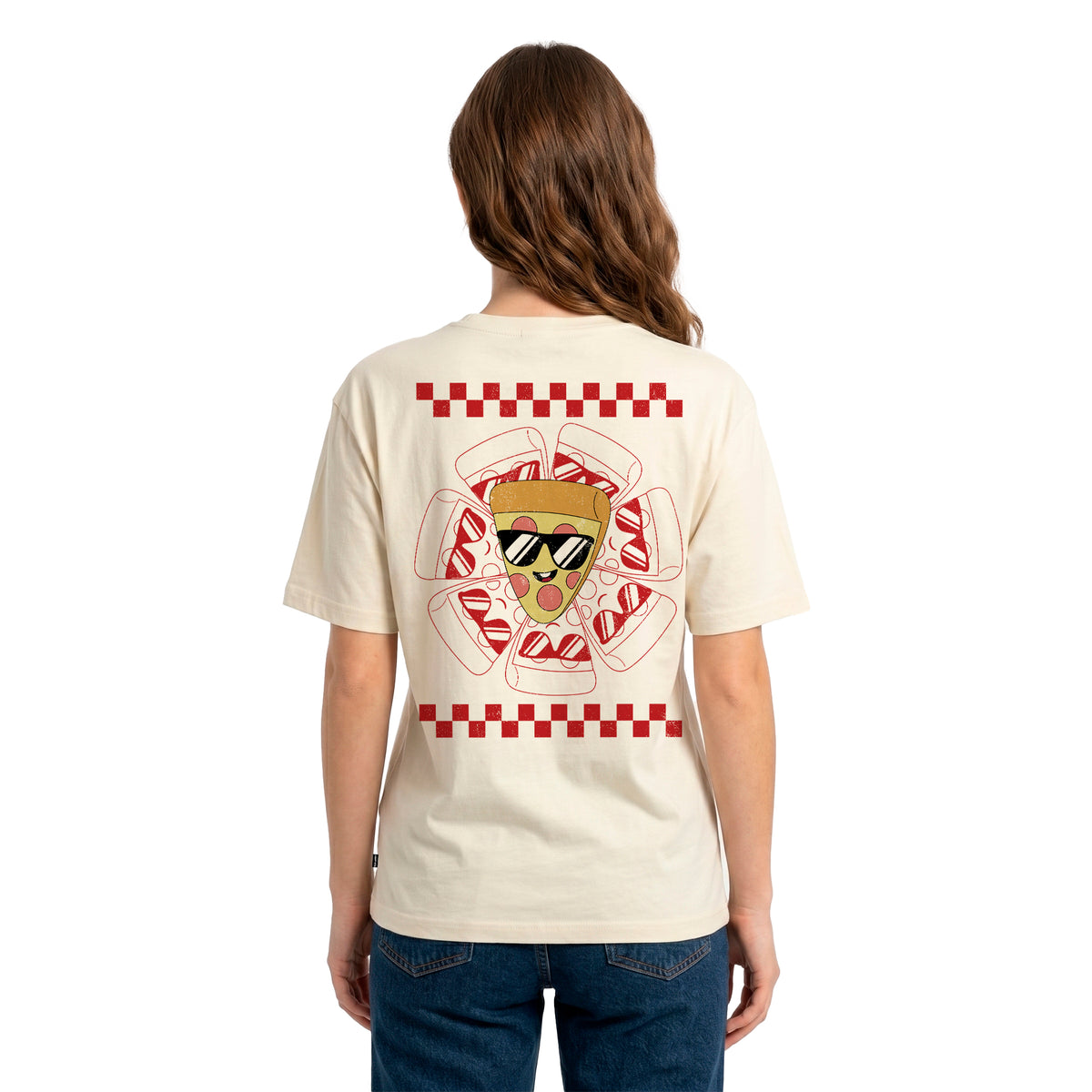Playera Toy Story Hombre Mujer Arena Disney Pixar Original Pizza With Sunglasses