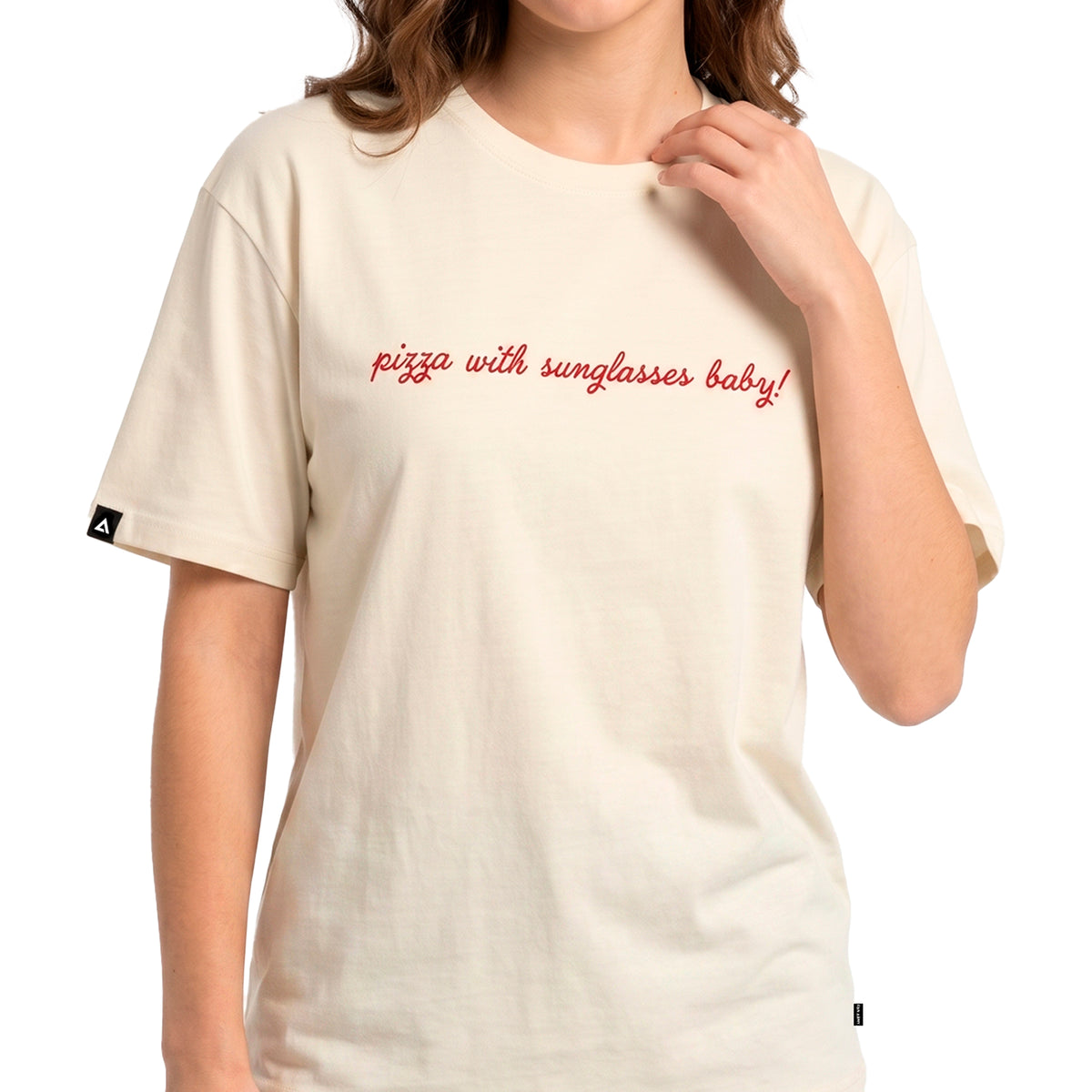 Playera Toy Story Hombre Mujer Arena Disney Pixar Original Pizza With Sunglasses
