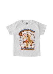Playera Niño Toy Story Niño Niña Gris Disney Pixar Original Cowgirl - Fan Army