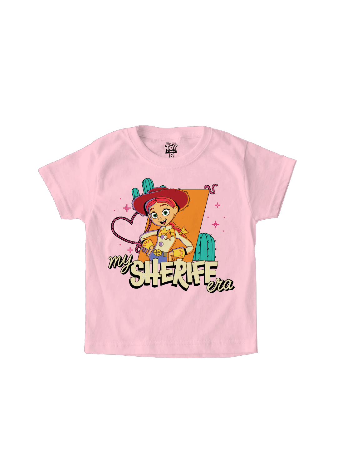 Playera Niño Toy Story Niño Niña Rosa Disney Pixar Original My Sheriff Era - Fan Army