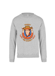 Sudadera Toy Story Hombre Mujer Gris Disney Pixar Original Woody - Fan Army