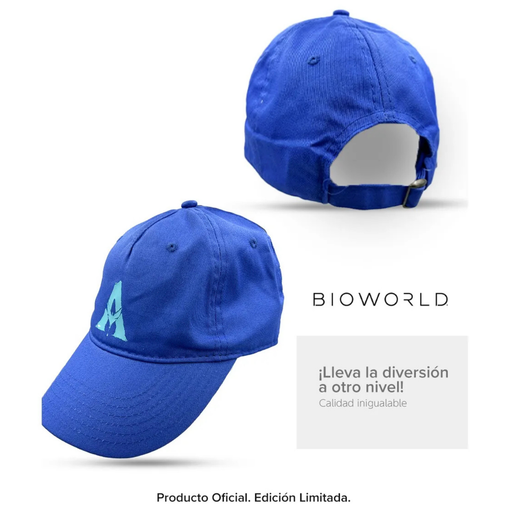 Avatar Gorra Azul de Concept One con Logo Underwater Original, Producto Oficial - Fan Army