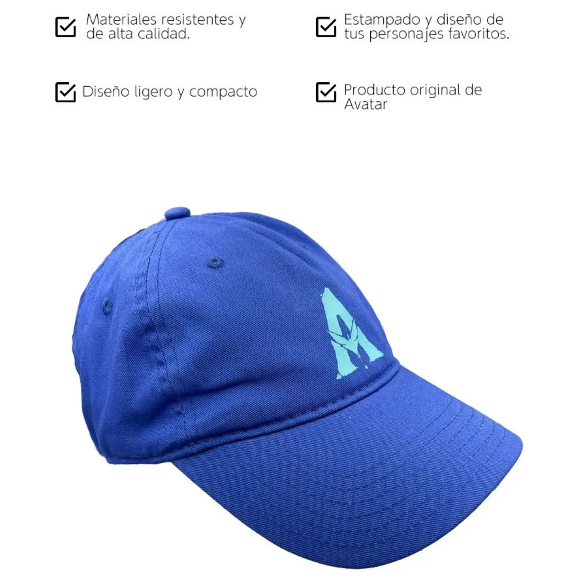 Avatar Gorra Azul de Concept One con Logo Underwater Original, Producto Oficial - Fan Army