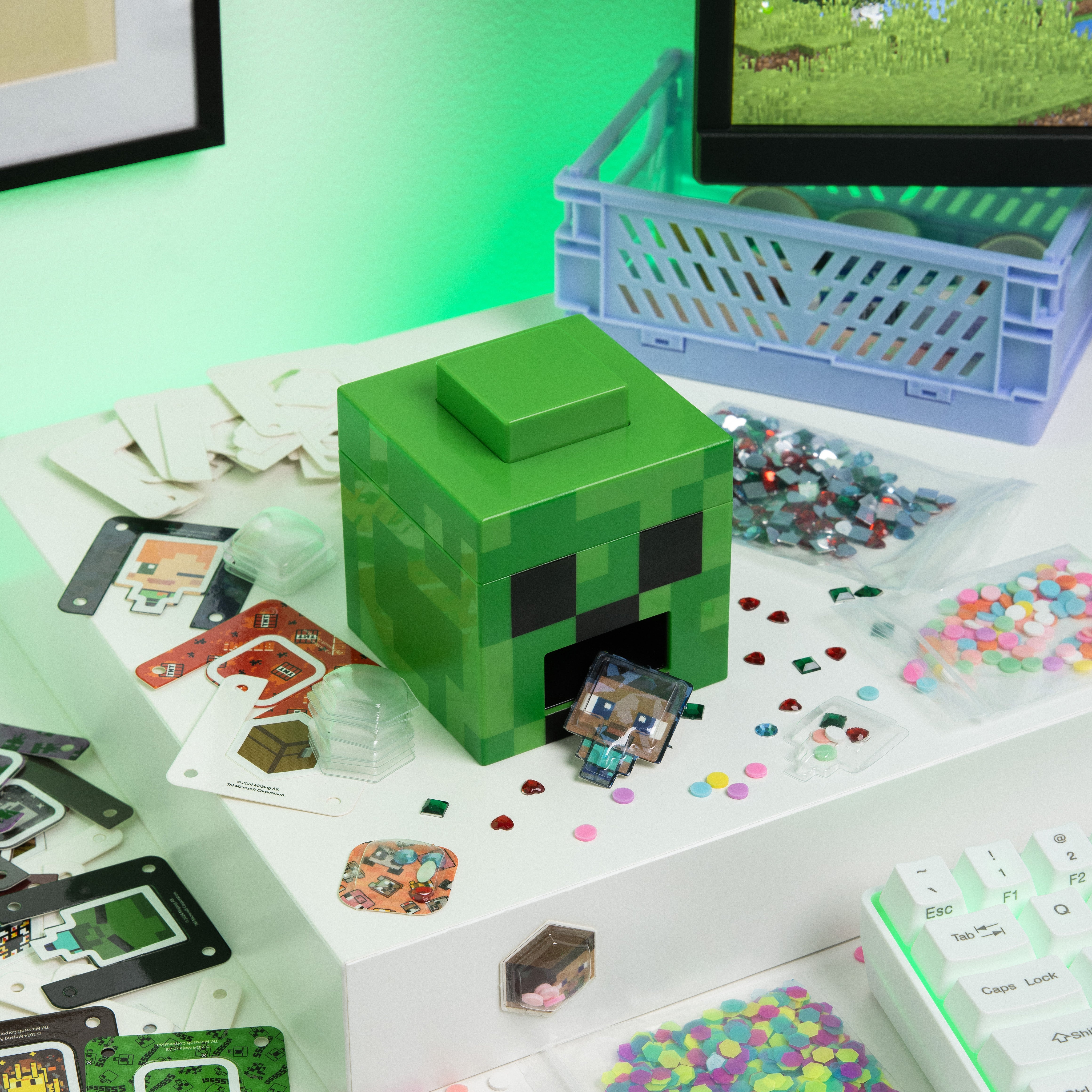 Kit Crea Tus Stickers Minecraft Original - Fan Army