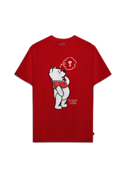 Playera Winnie the Pooh Hombre Mujer Rojo Clásicos Disney Original Hunny - Fan Army