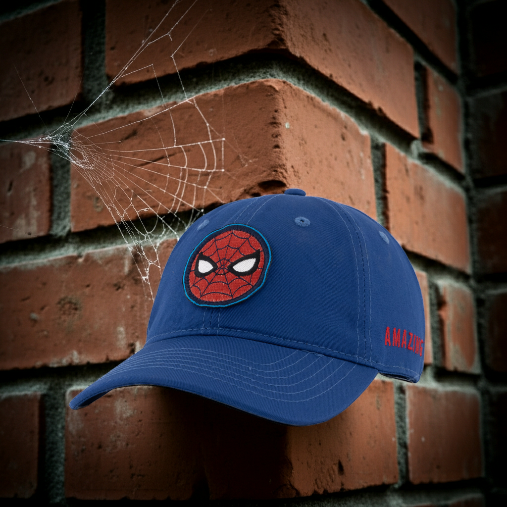Gorra Ajustable Spider-Man Marvel - Diseño Clásico - Fan Army