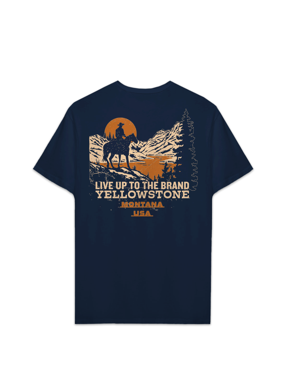 Playera De Yellowstone Para Hombre Mujer Original Trade Mark - Fan Army