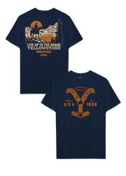 Playera De Yellowstone Para Hombre Mujer Original Trade Mark - Fan Army