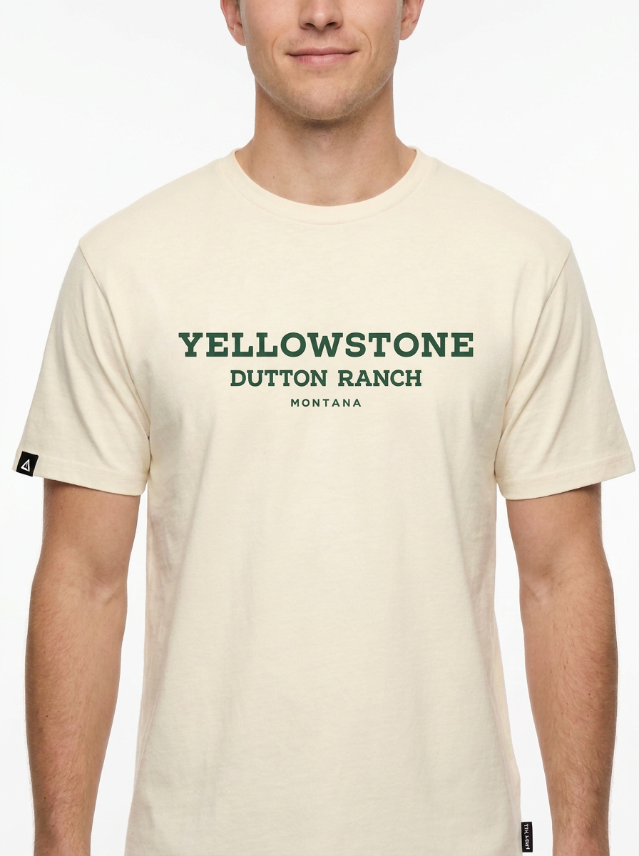 Playera Yellowstone Hombre Mujer Arena Paramount Original So Wild, So Angry.
