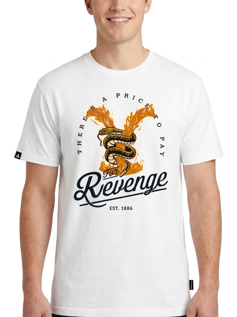 Playera Yellowstone Hombre Mujer Blanco Paramount Original For Revenge