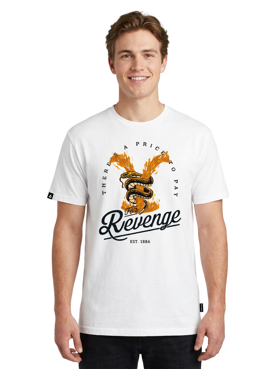 Playera Yellowstone Hombre Mujer Blanco Paramount Original For Revenge
