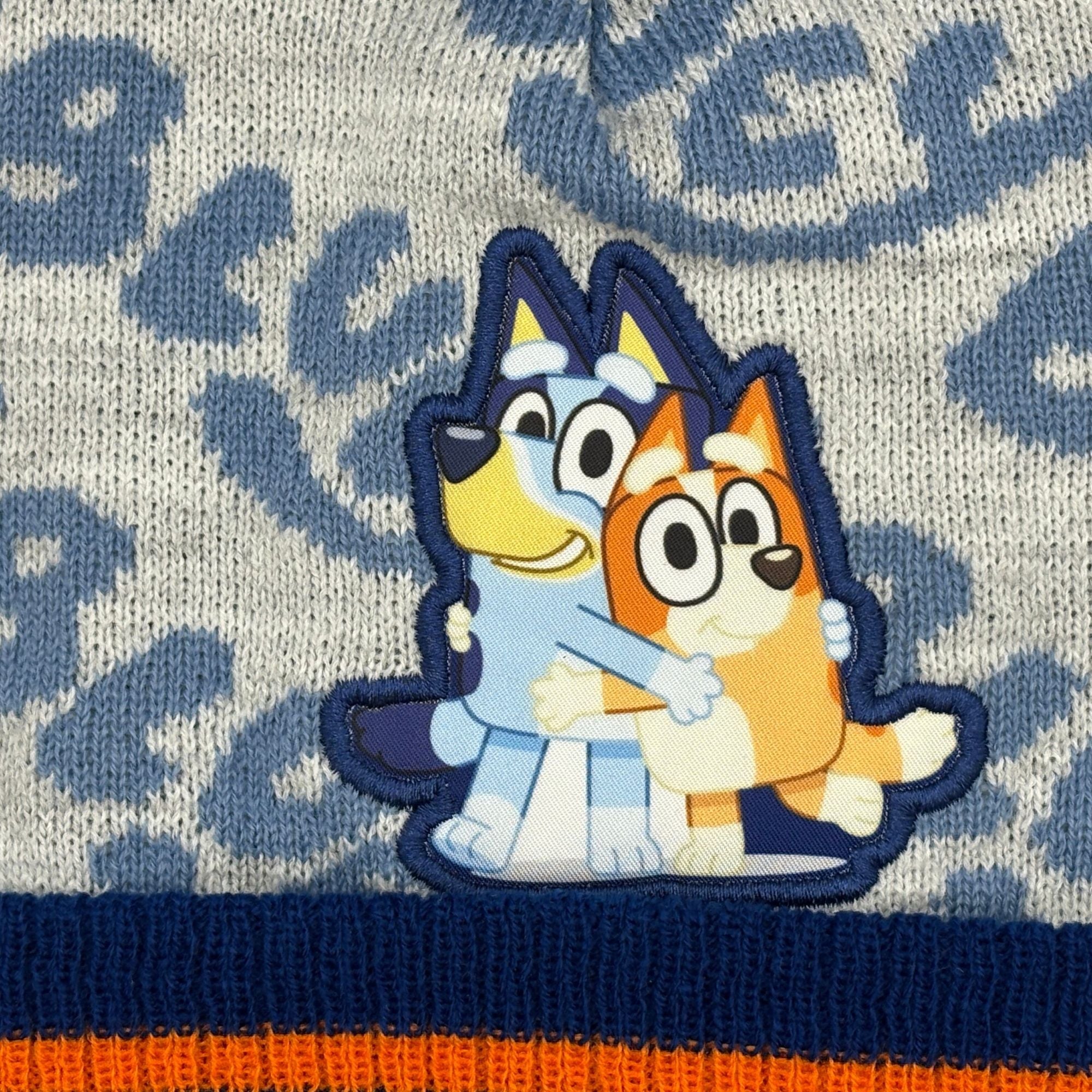 Set Gorro con Guantes Bluey y Bingo Beanie Original