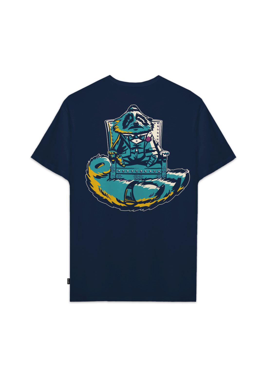 Playera Zootopia 2 Hombre Mujer Azul Marino Disney Original Mr. Big - Fan Army