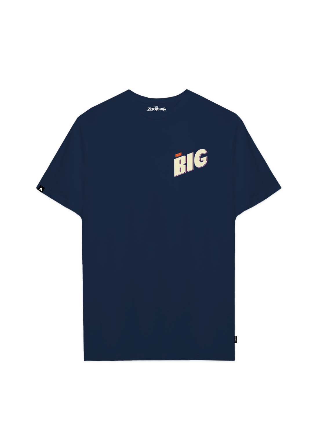 Playera Zootopia 2 Hombre Mujer Azul Marino Disney Original Mr. Big - Fan Army