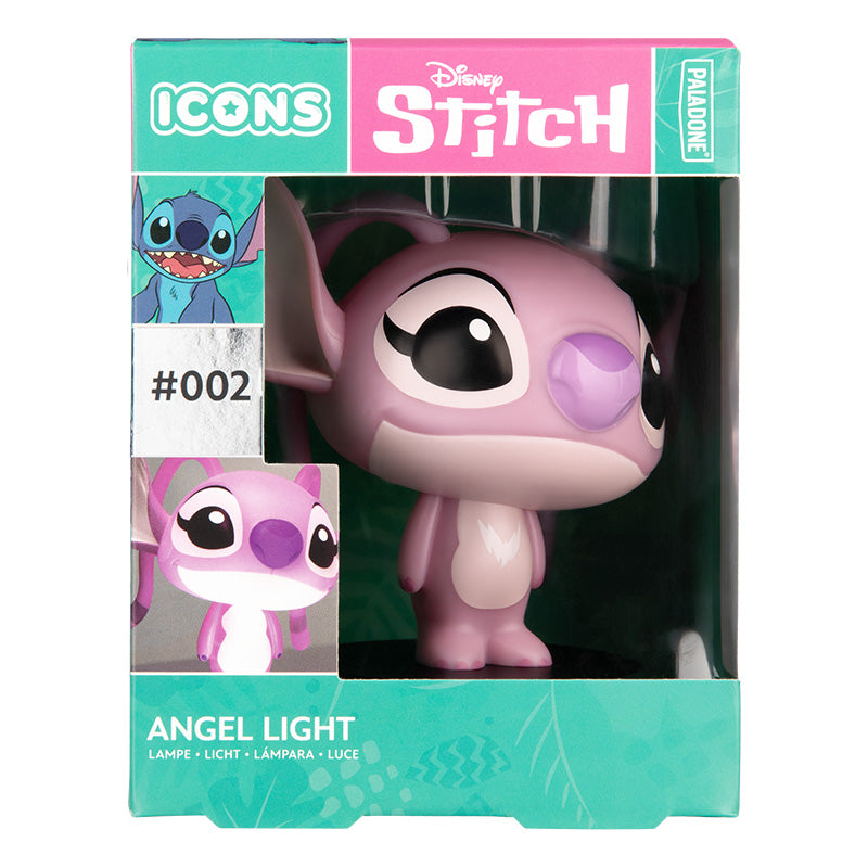 Lámpara Stitch Icon Angel Luz de Noche Original - Fan Army