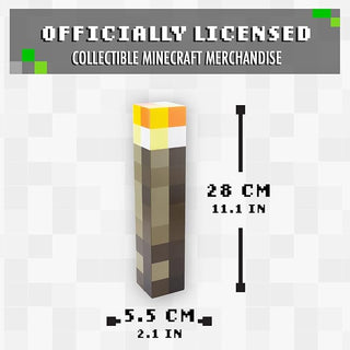 Lampara de Noche Antorcha Minecraft V2