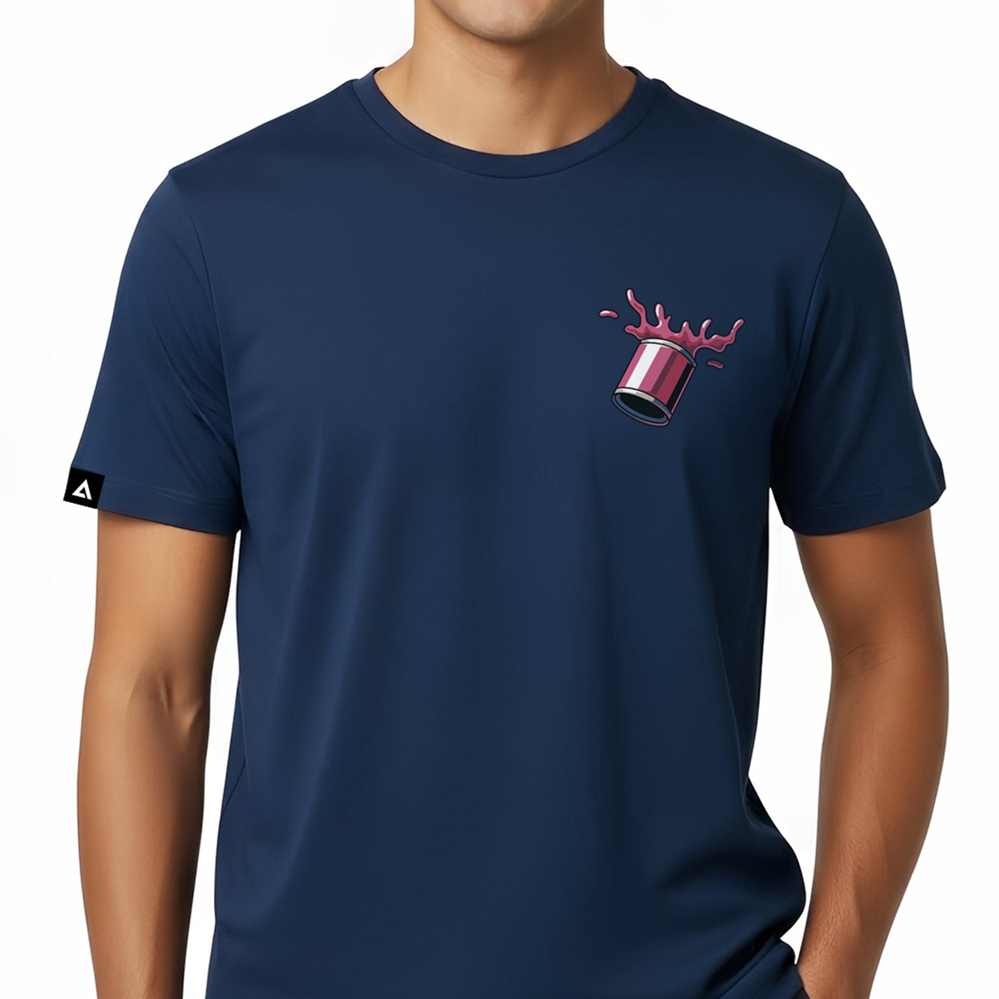 Playera Bob Esponja Hombre Mujer Azul Marino Krustypants Calamardo Art