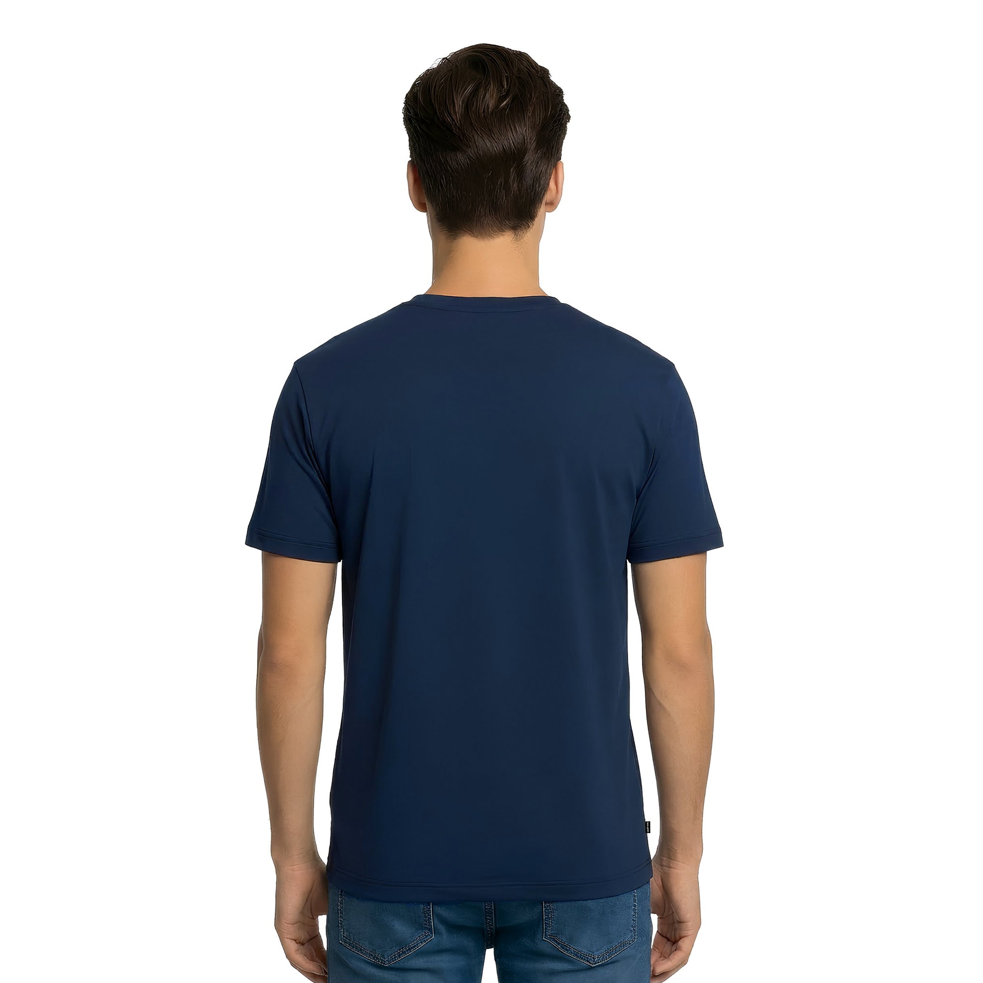 Playera Bob Esponja Hombre Mujer Azul Marino Bikini Bottom