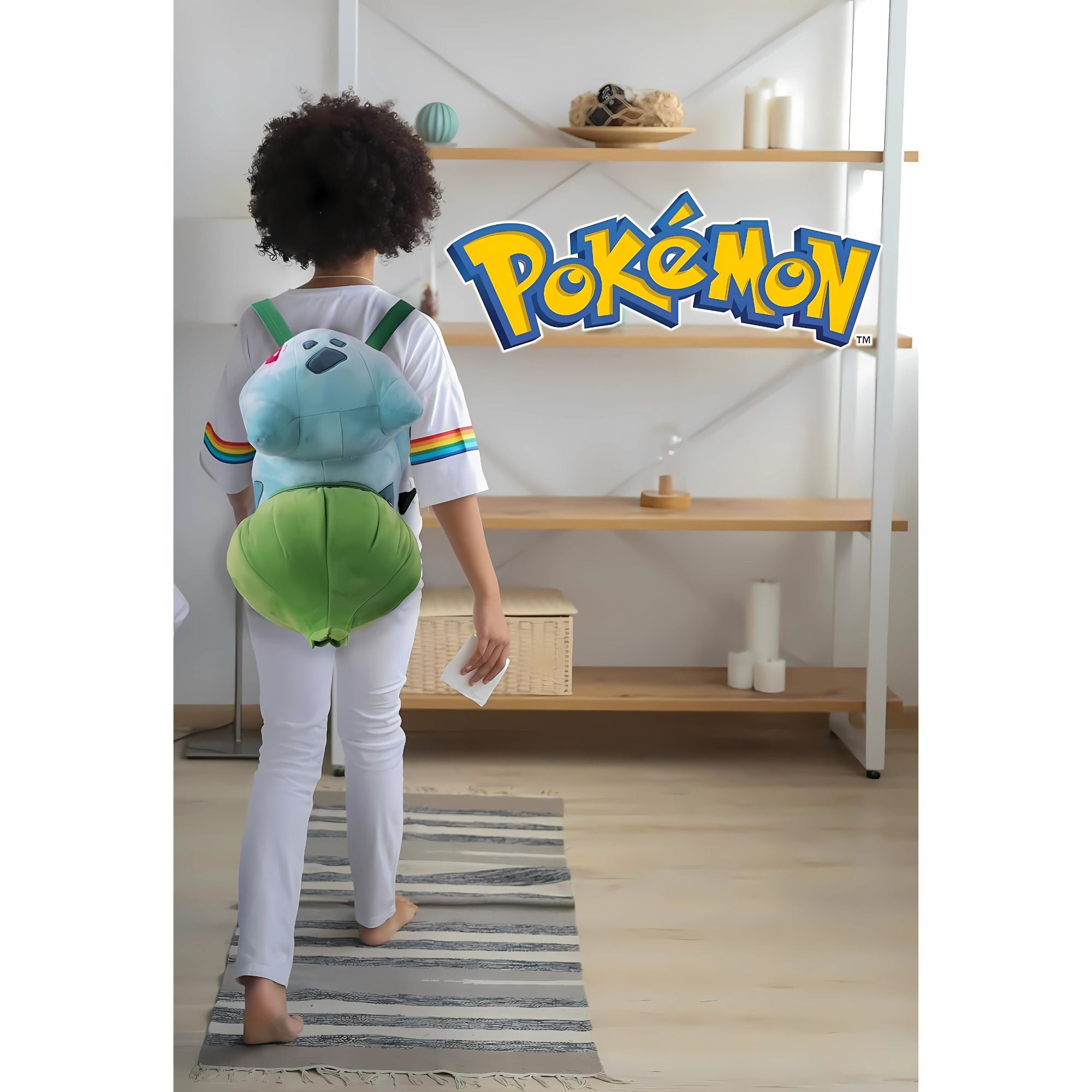 Mochila de Peluche Bulbasaur Pokémon Niños - Fan Army