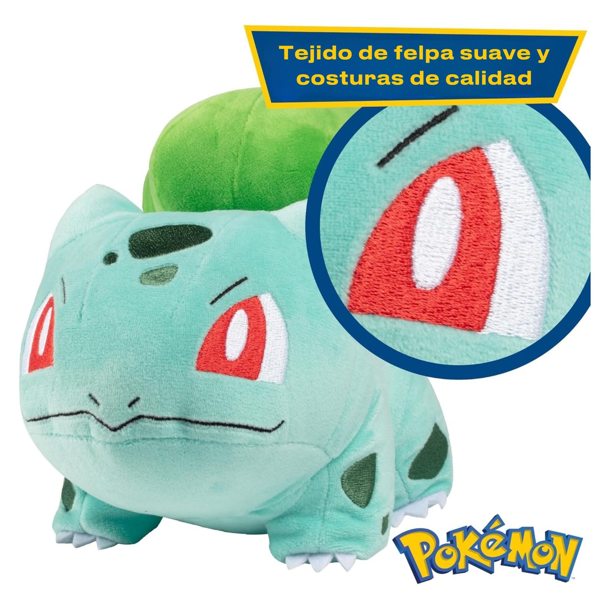 Mochila de Peluche Bulbasaur Pokémon Niños - Fan Army