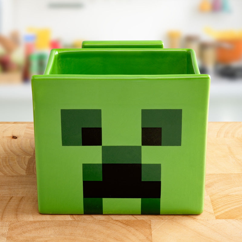 Tazón de Botanas Creeper de Minecraft Original - Fan Army