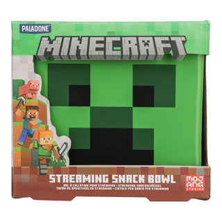 Tazón de bocadillos de Minecraft Creeper Streaming