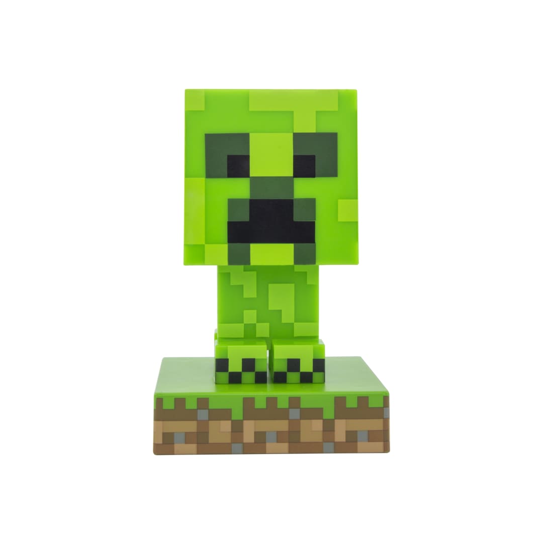 Lámpara Minecraft Icon Creeper Luz de Noche Original - Fan Army