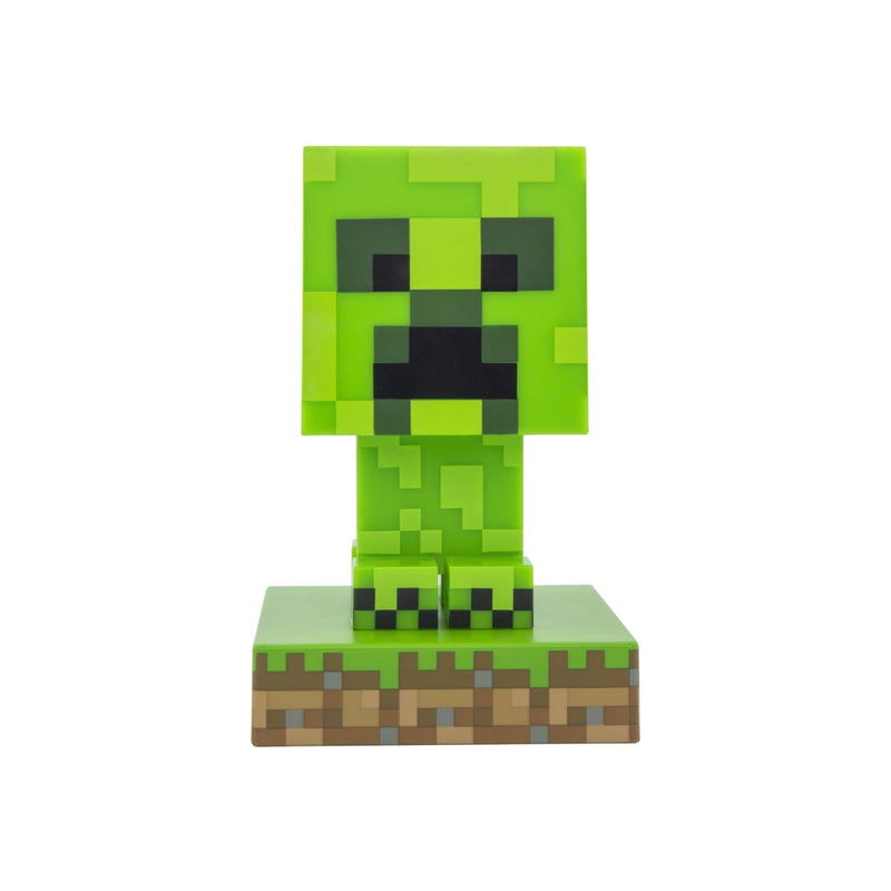 Lámpara Minecraft Icon Creeper Luz de Noche Original