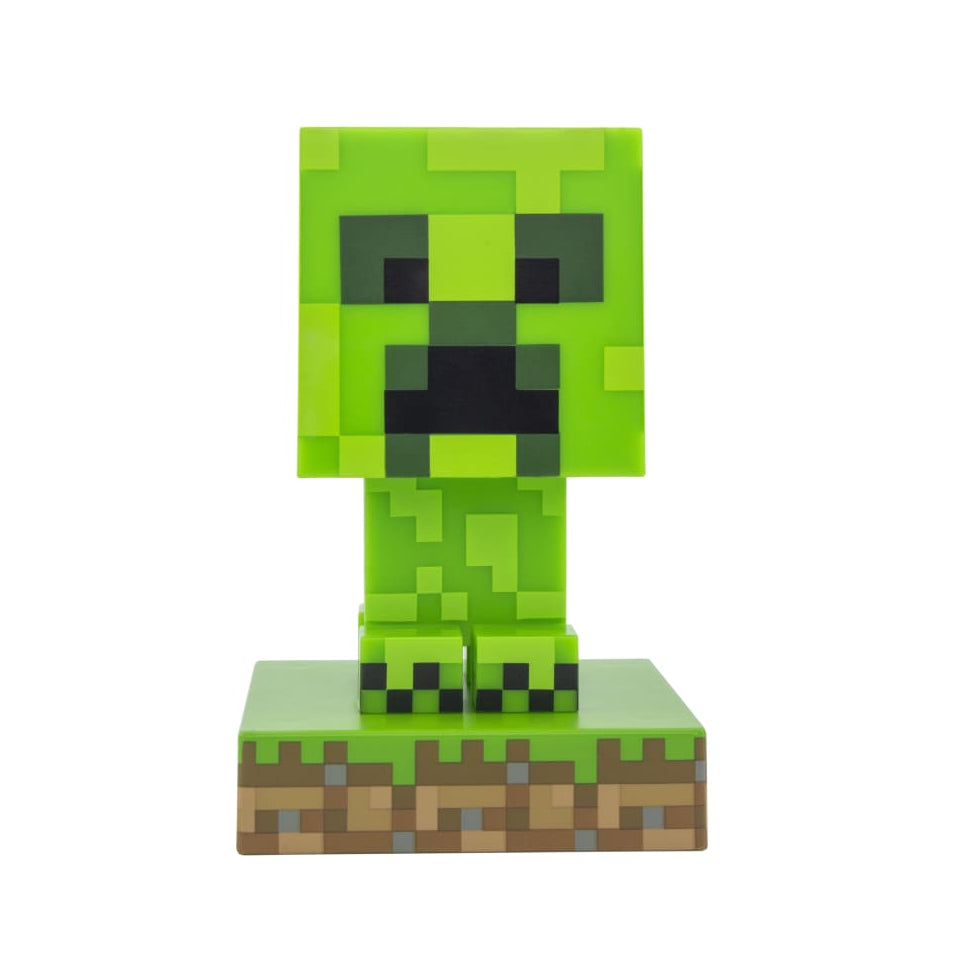 Lámpara Minecraft Icon Creeper Luz de Noche Original - Fan Army
