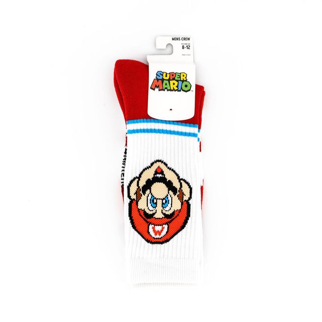 Super Mario Calcetas De Mario Originales Bioworld Cosplay - Fan Army