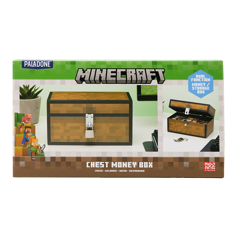 Alcancía Cofre de Minecraft Original - Fan Army