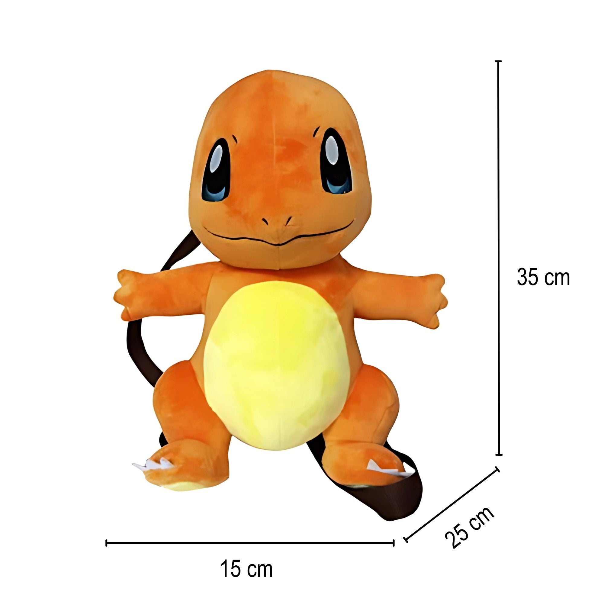 Mochila de Peluche Charmander Pokémon Niños - Fan Army