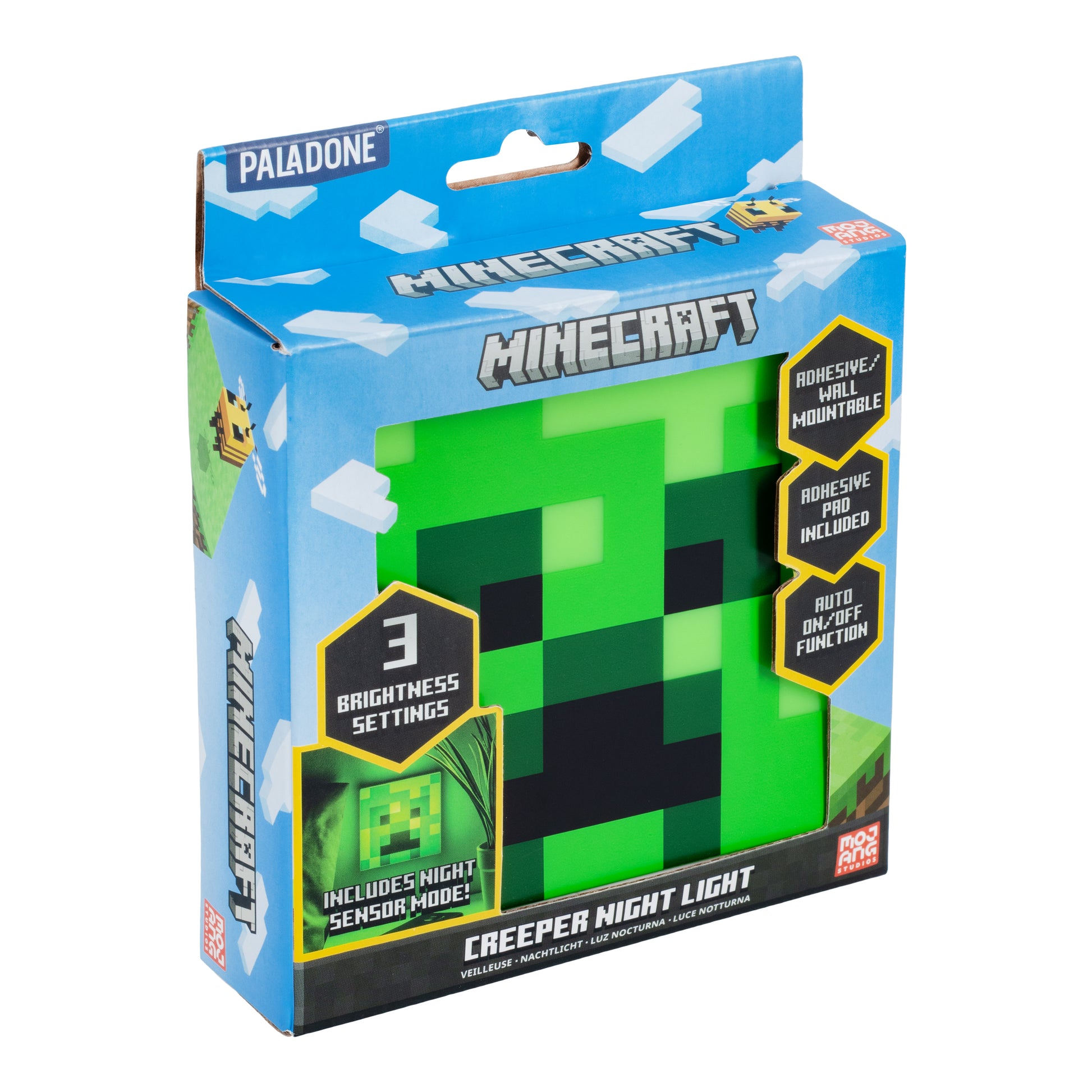 Lámpara para pared Creeper Minecraft Luz de Noche Original - Fan Army
