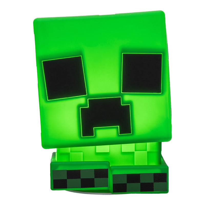Lámpara Minecraft Creeper SquishyGlo Recargable Luz de Noche Original - Fan Army