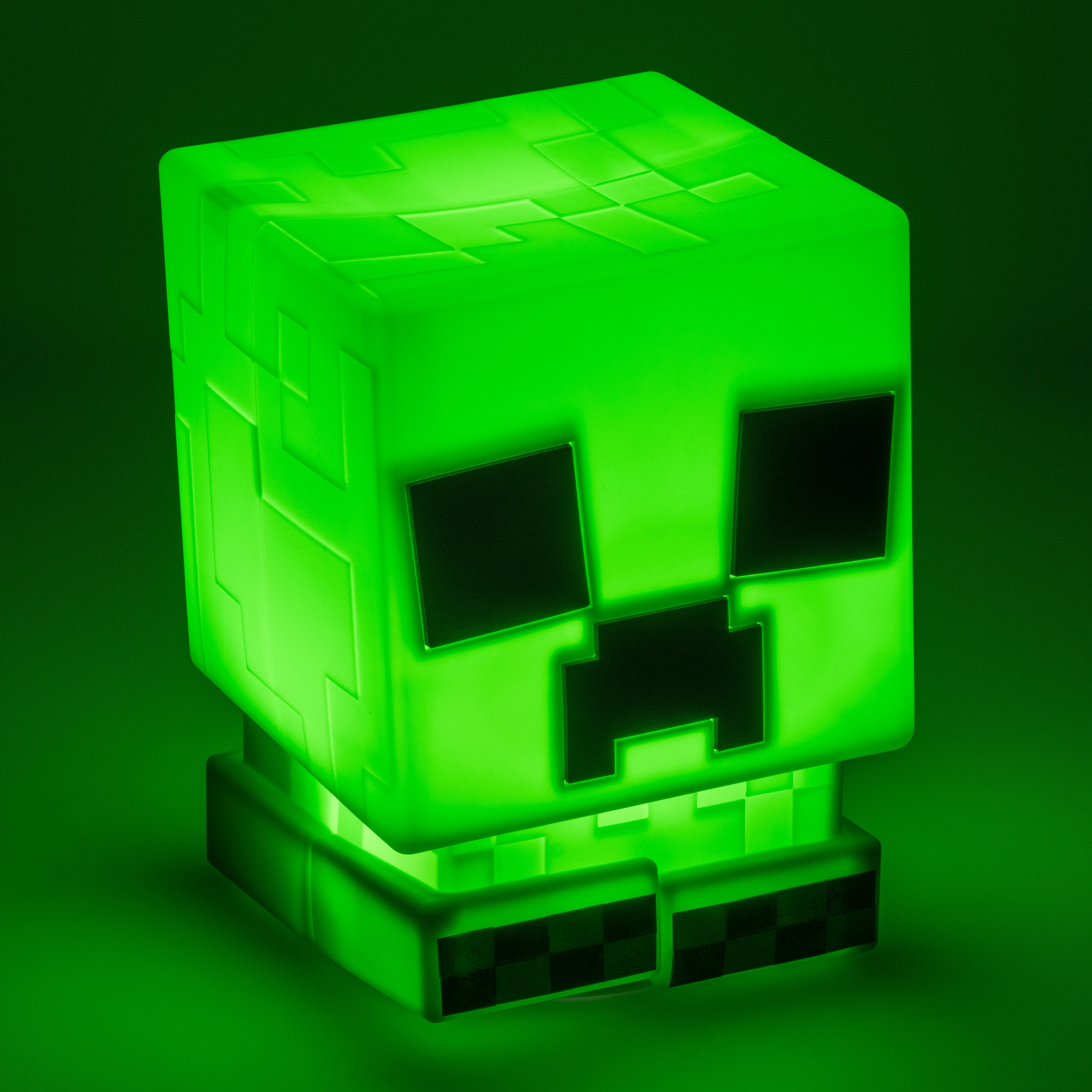Lámpara Minecraft Creeper SquishyGlo Recargable Luz de Noche Original - Fan Army