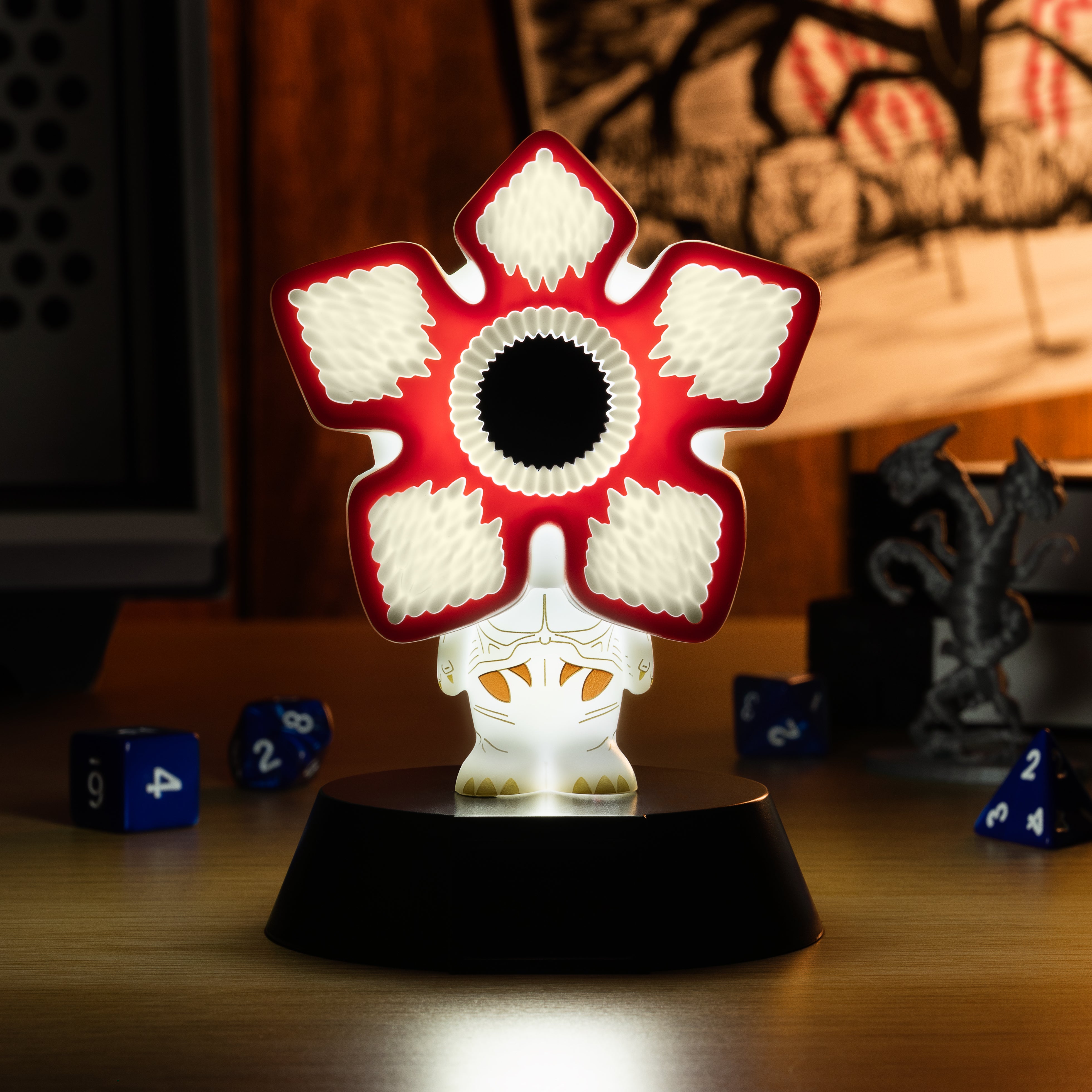 Lámpara de Mesa Stranger Things Demogorgon Luz de Noche Original